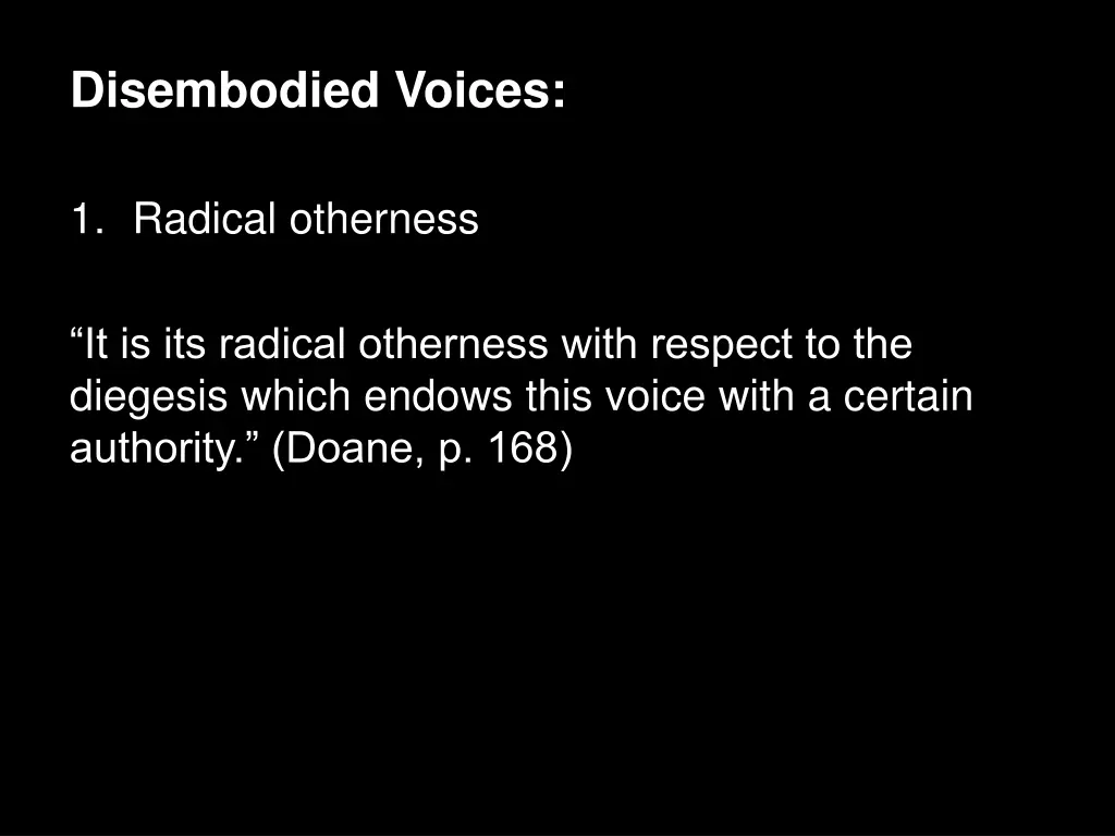 disembodied voices 2