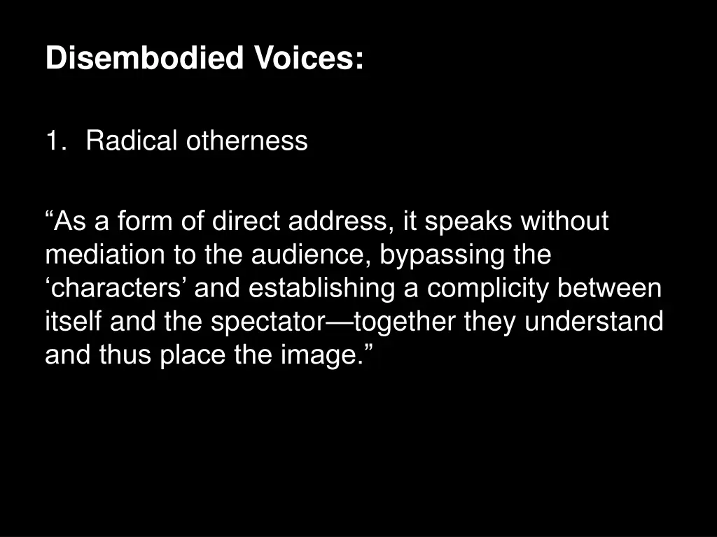 disembodied voices 4