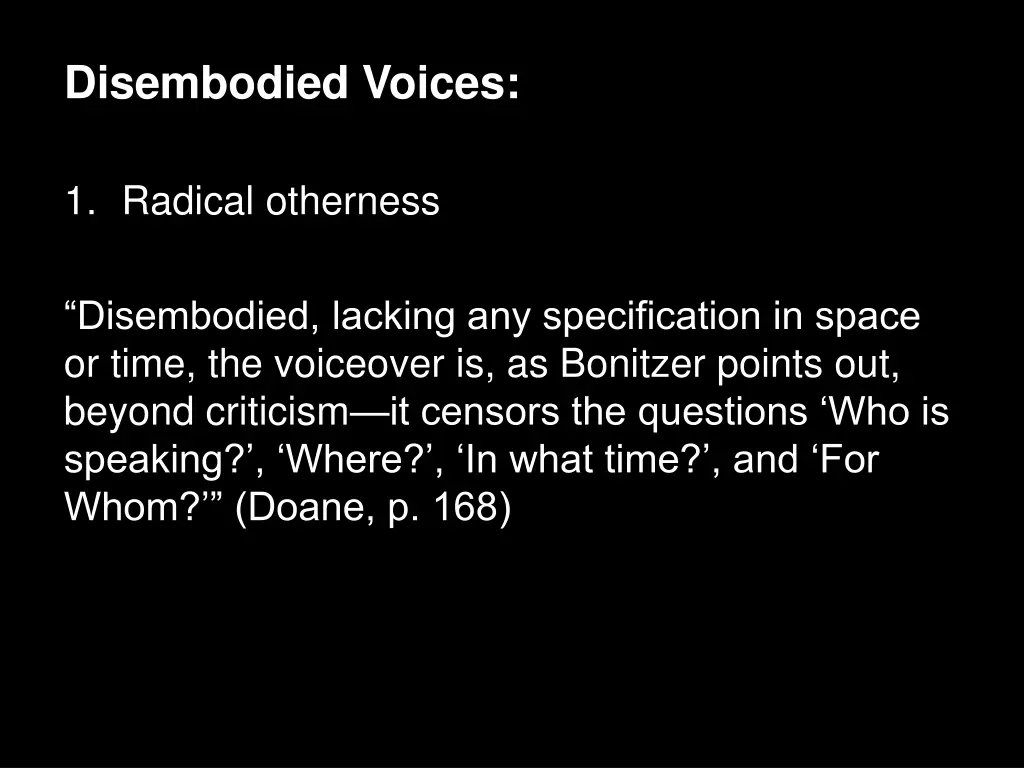 disembodied voices 5