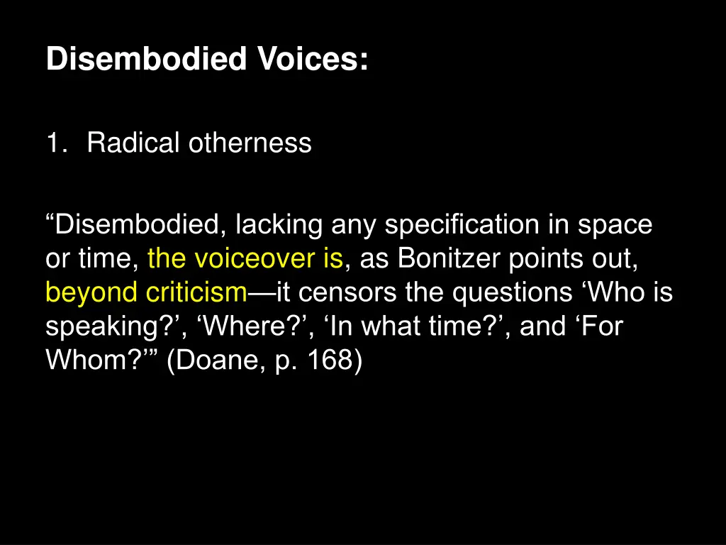 disembodied voices 6