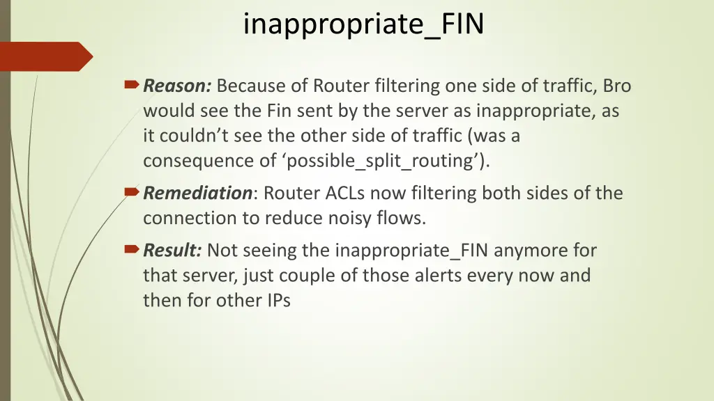 inappropriate fin 1