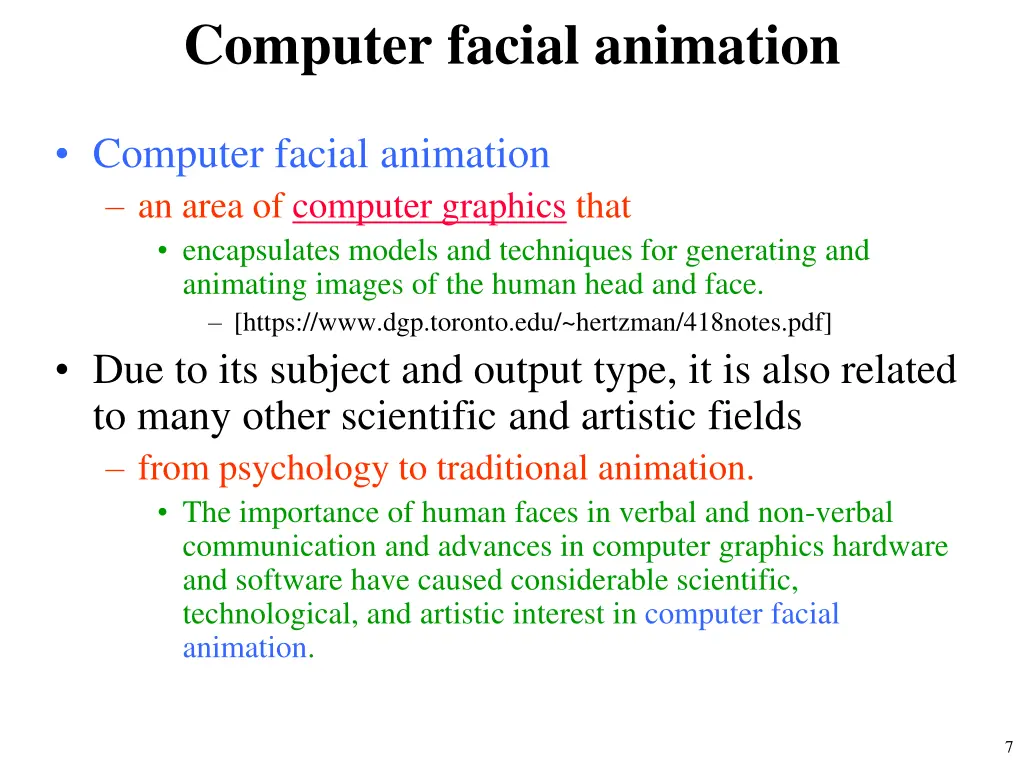 computer facial animation 4