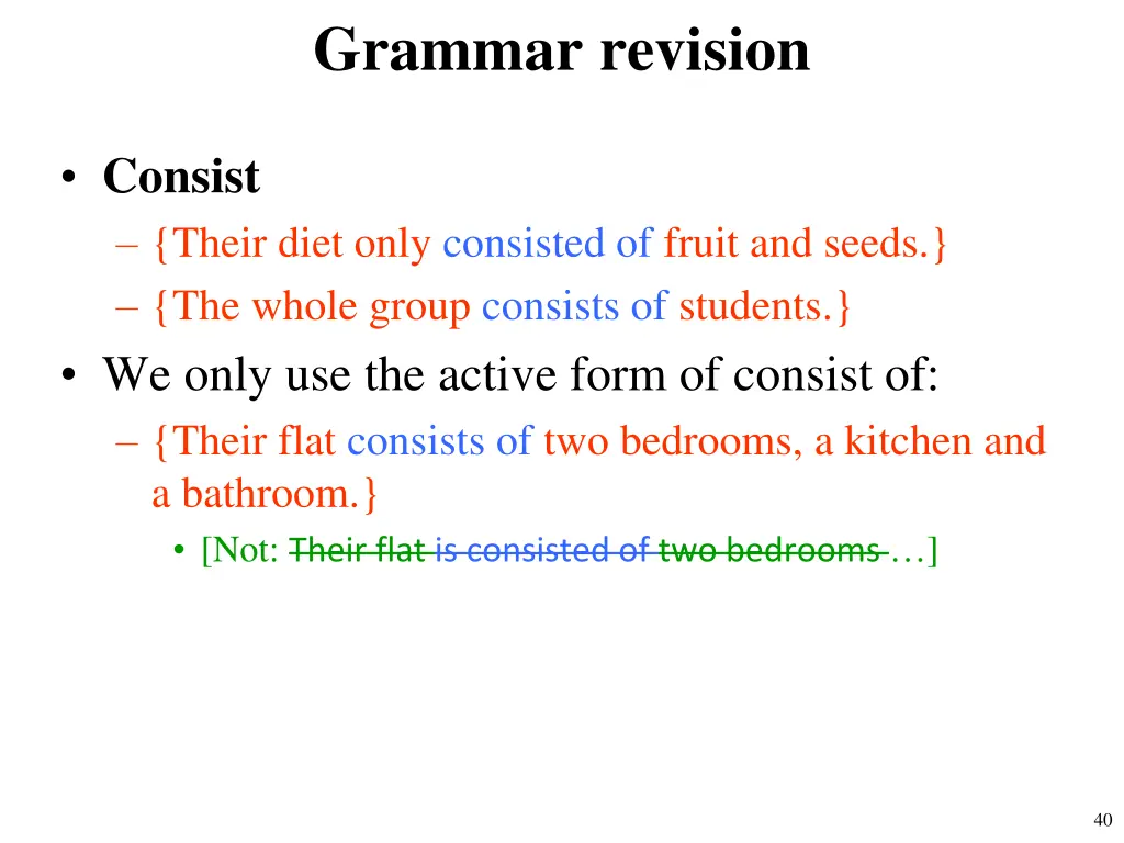 grammar revision 1