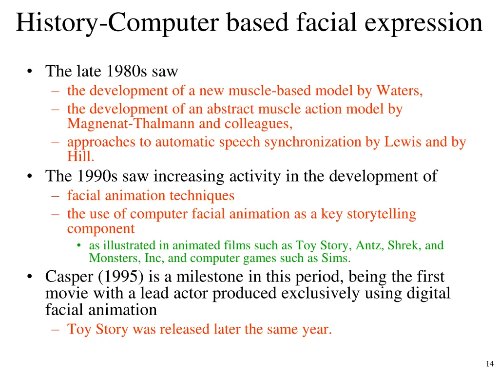 history computer based facial expression 2