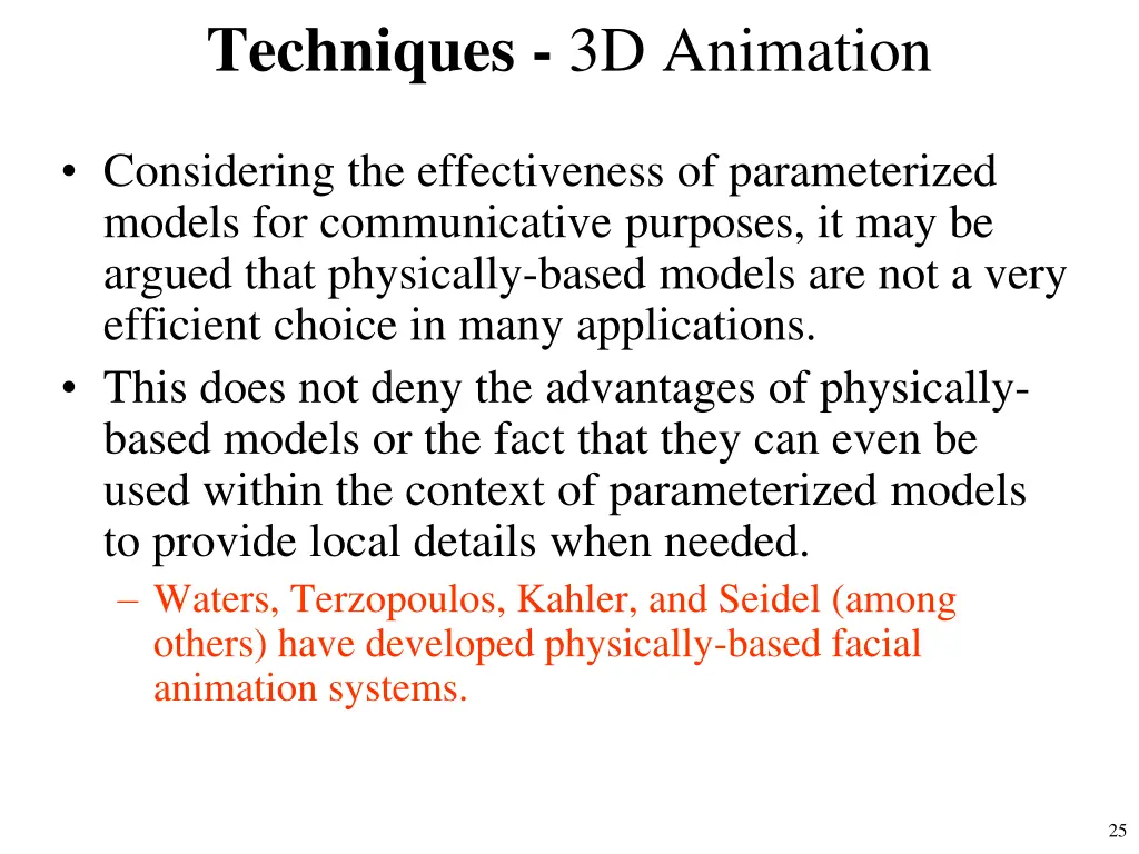 techniques 3d animation 5