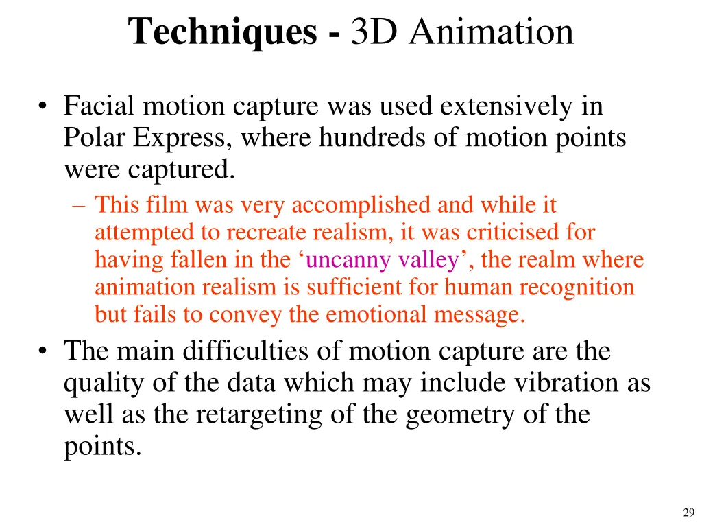 techniques 3d animation 9