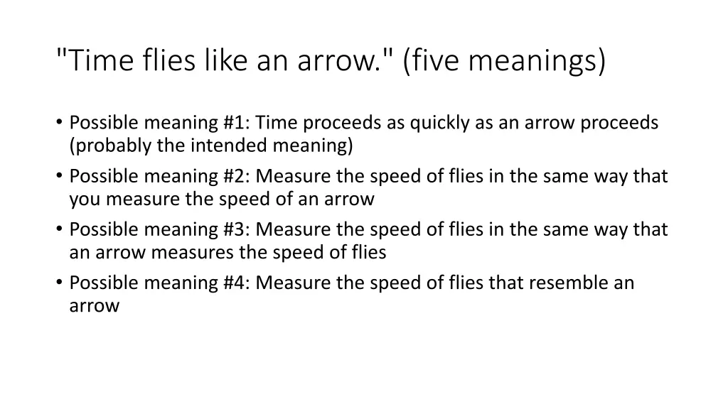 time flies like an arrow five meanings 3