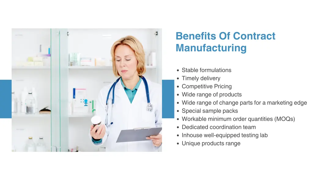 benefits of contract manufacturing