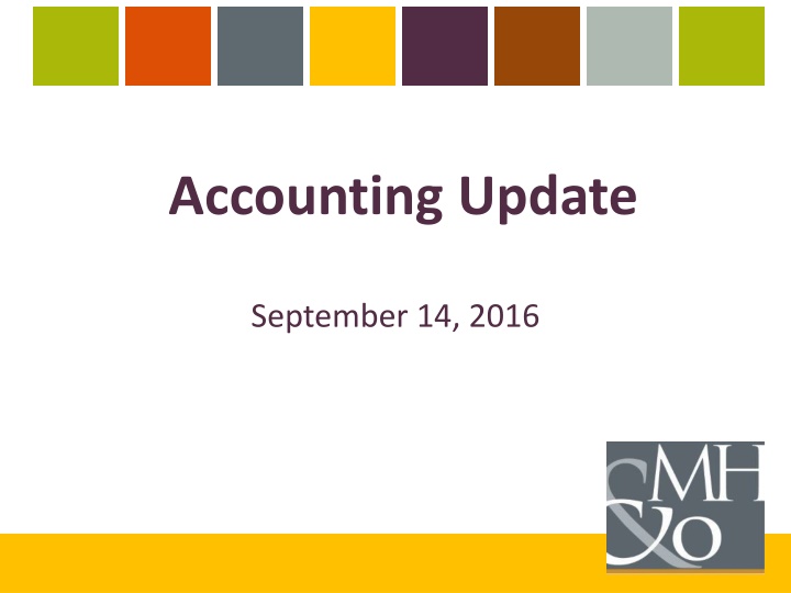 accounting update