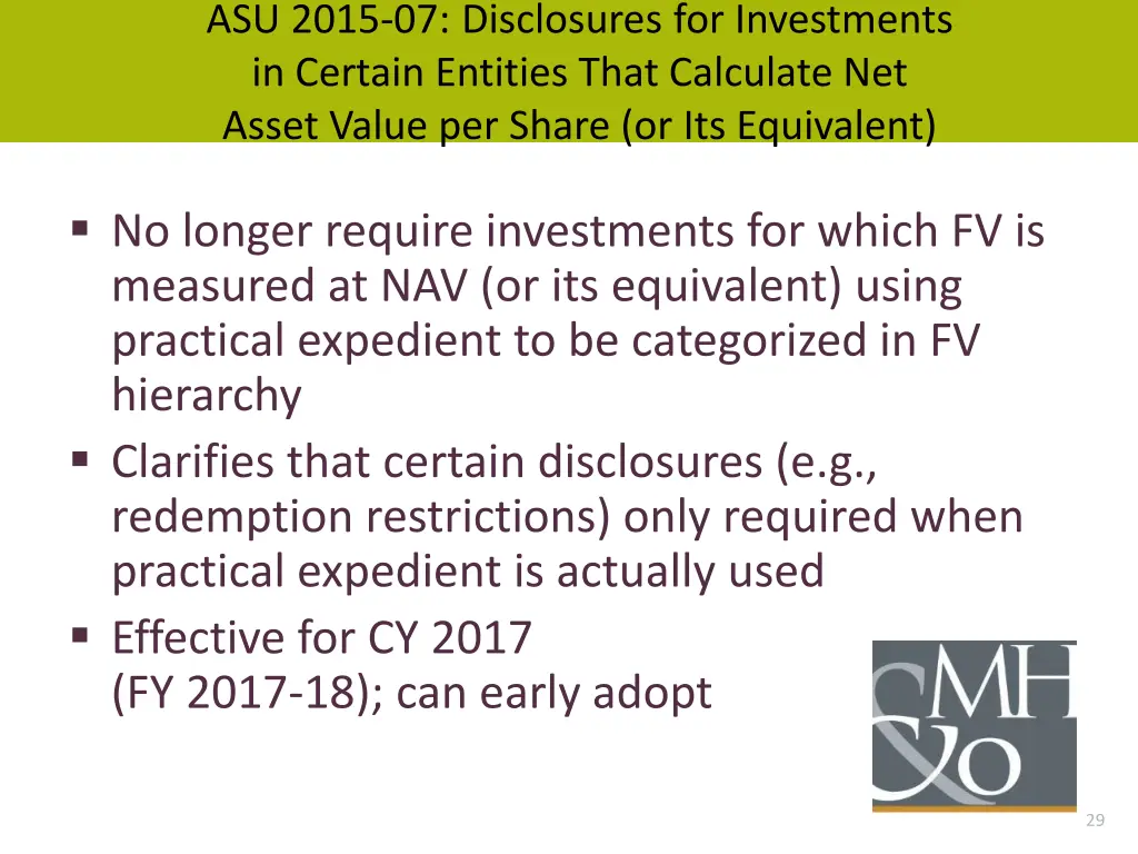 asu 2015 07 disclosures for investments