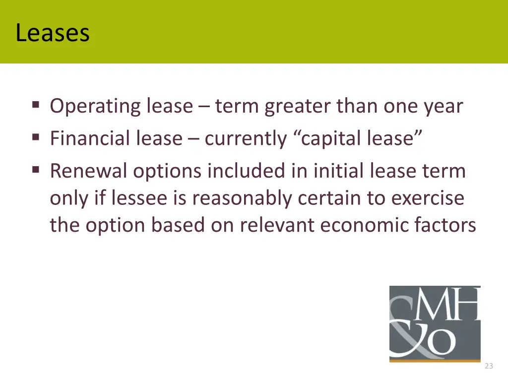 leases 1