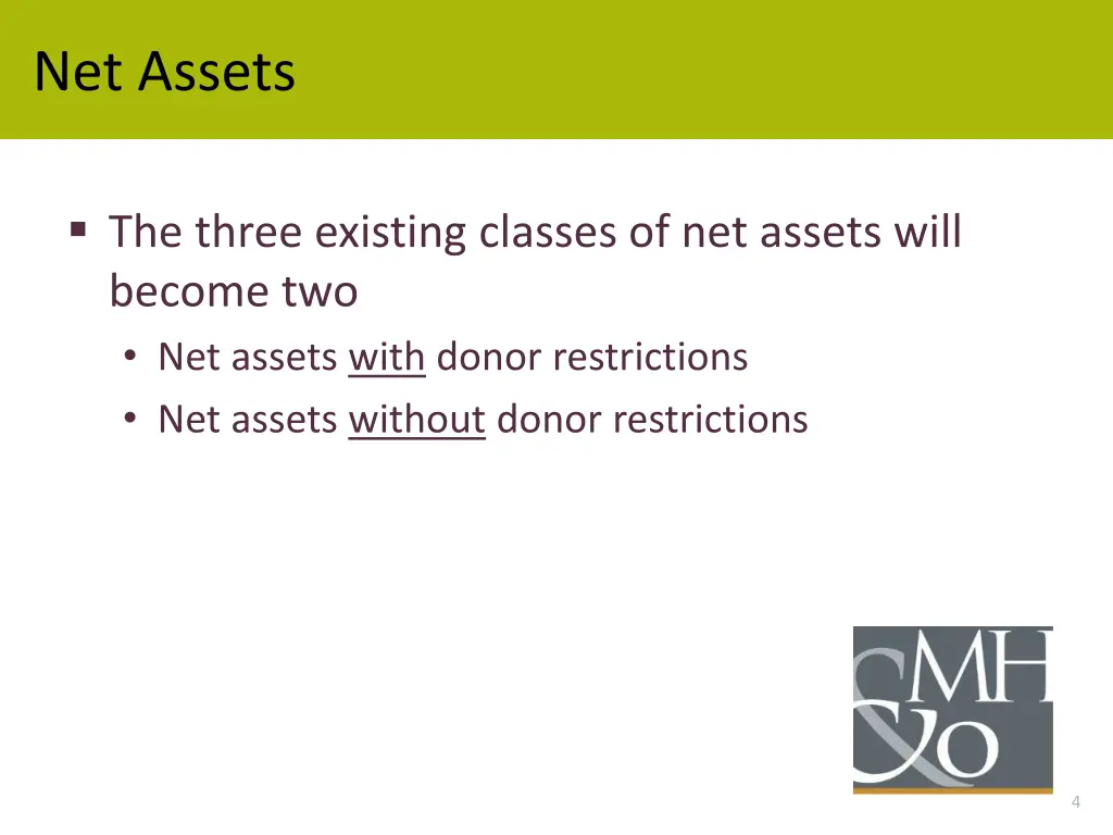 net assets