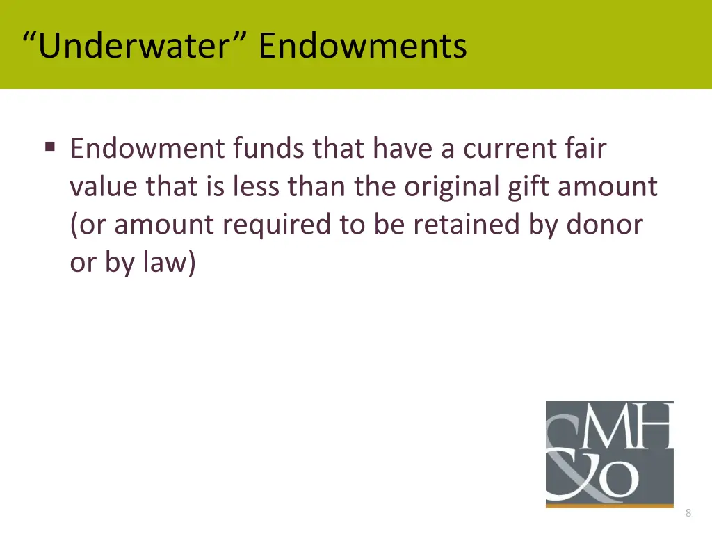 underwater endowments