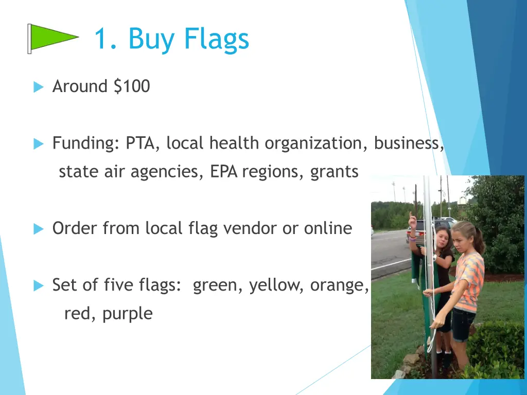 1 buy flags