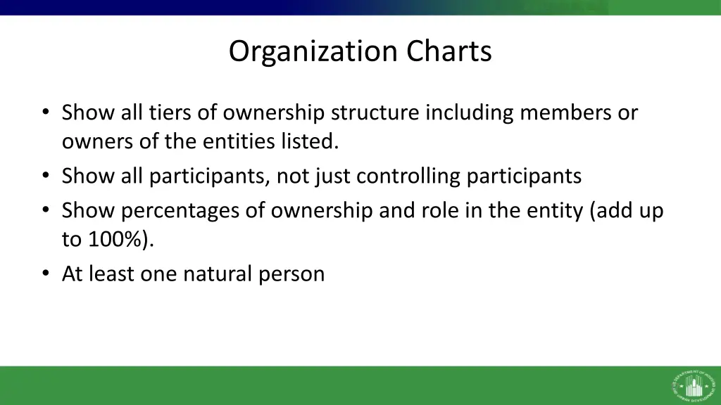 organization charts 1