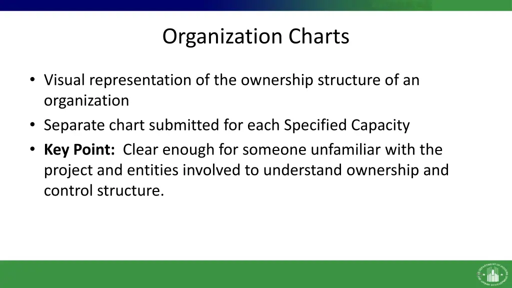 organization charts