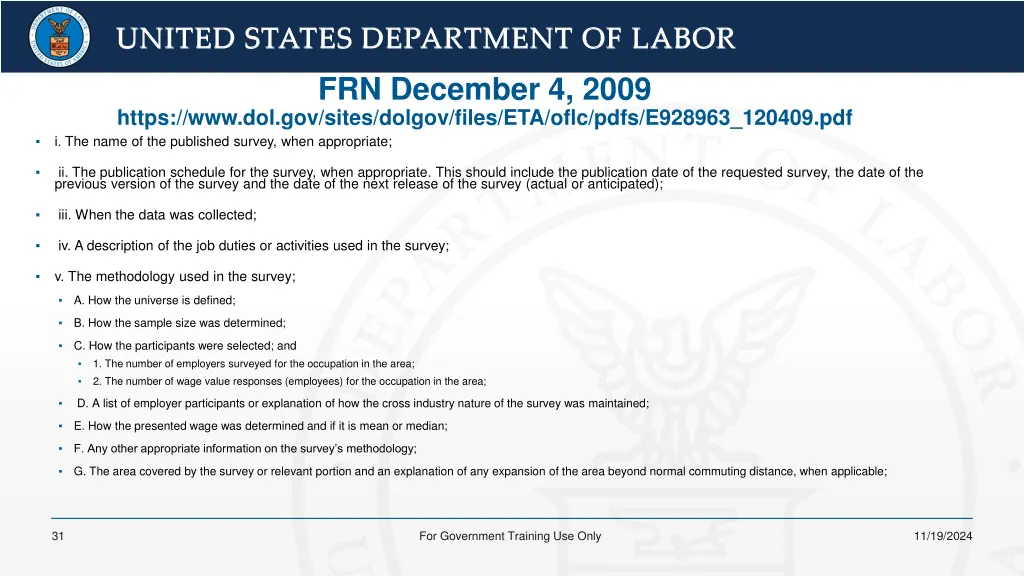 united states department of labor united states 23