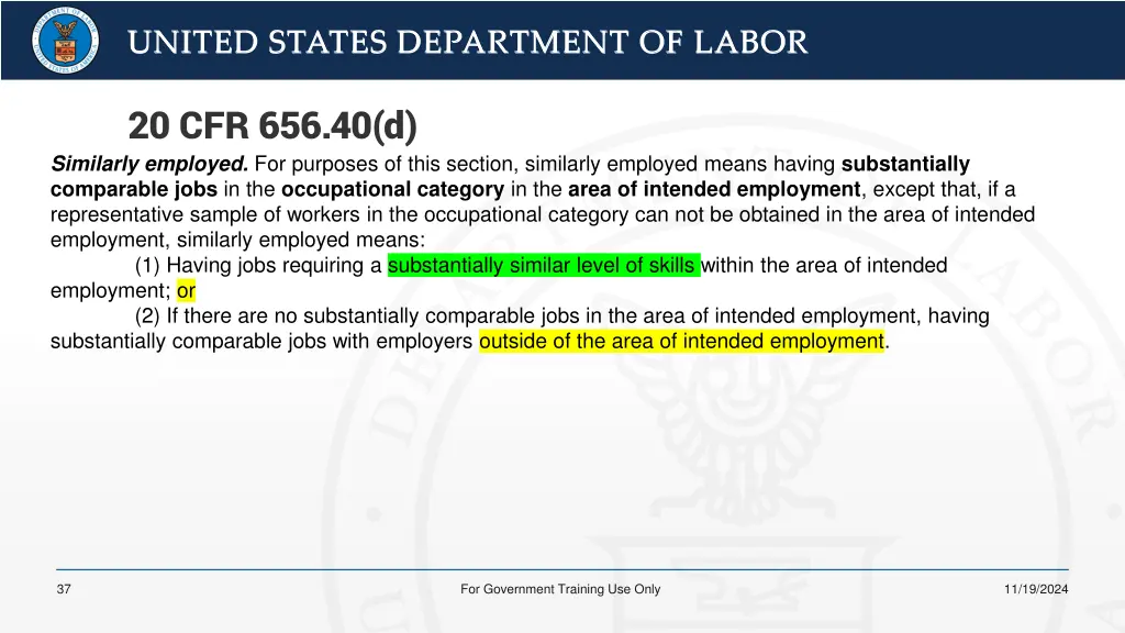 united states department of labor united states 28