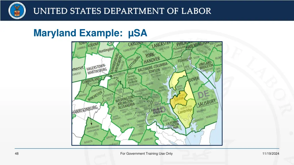 united states department of labor united states 38