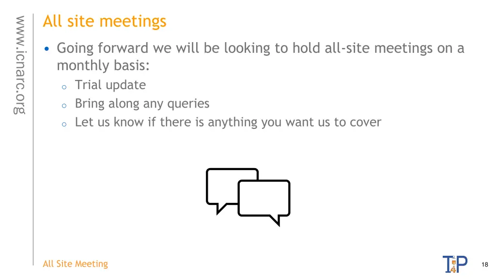 all site meetings