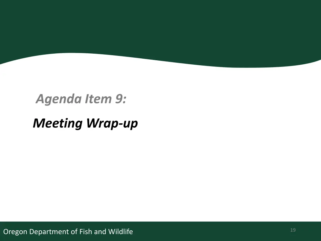 agenda item 9