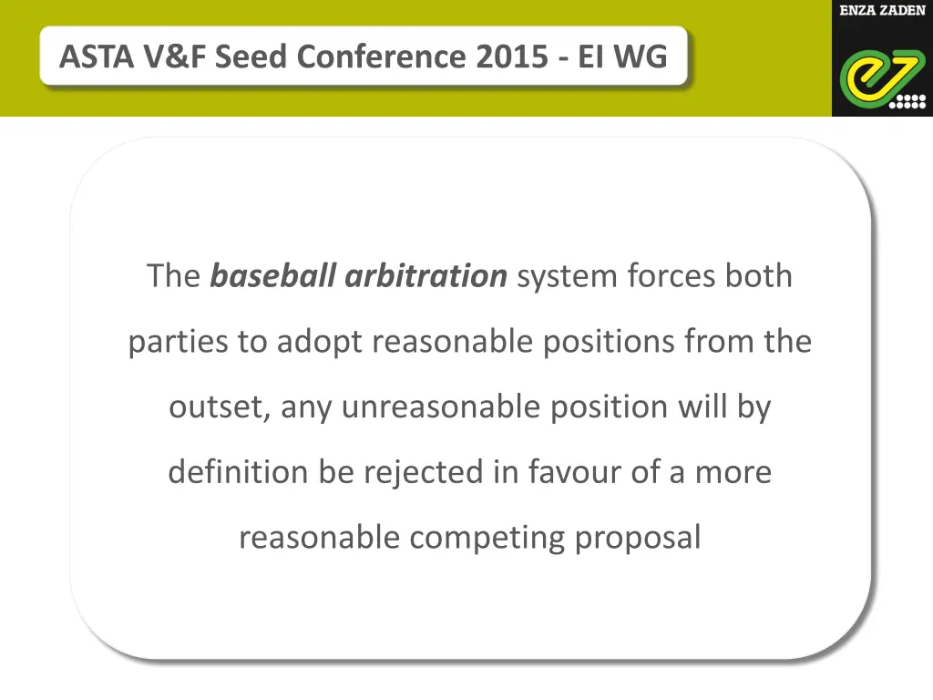 asta v f seed conference 2015 ei wg 14