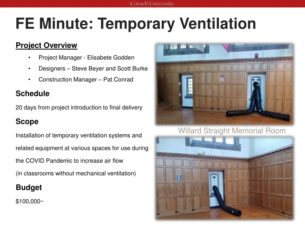 fe minute temporary ventilation 1