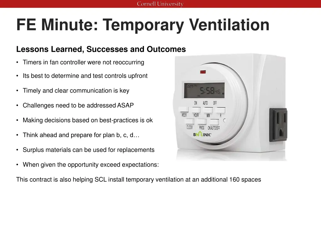 fe minute temporary ventilation 9