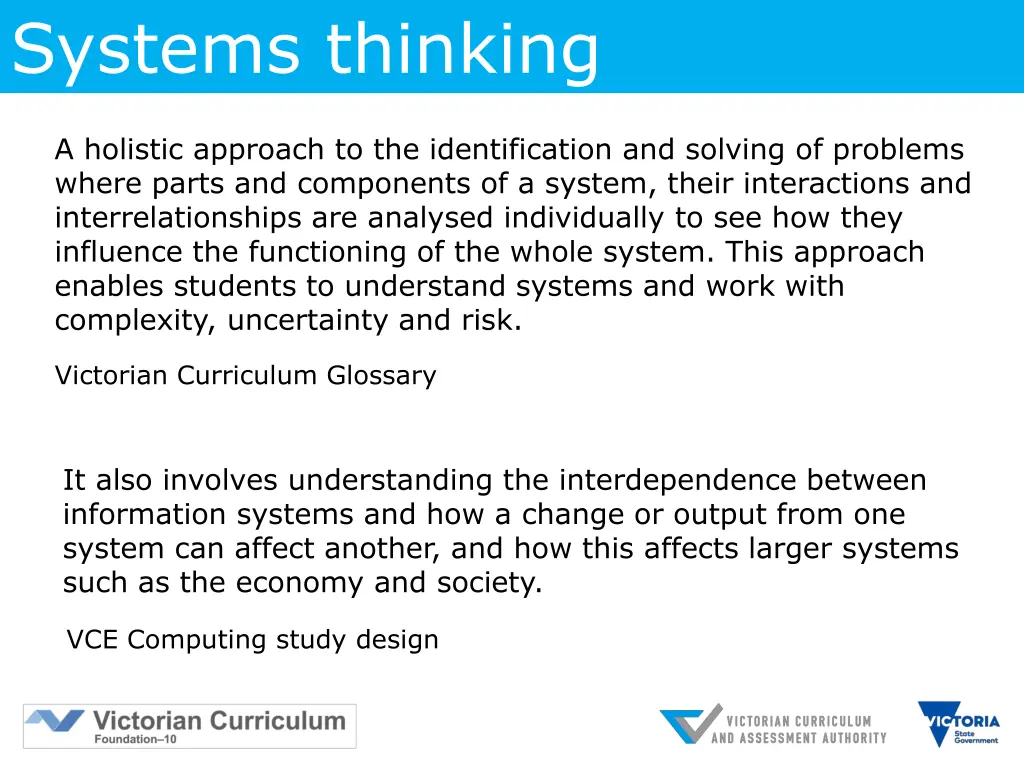 systems thinking