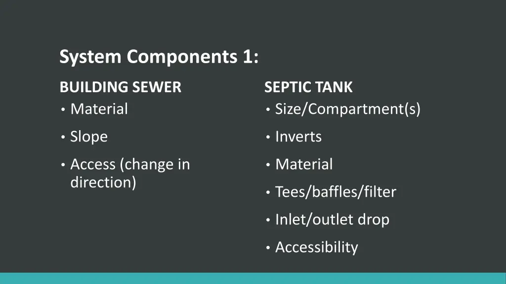 system components 1