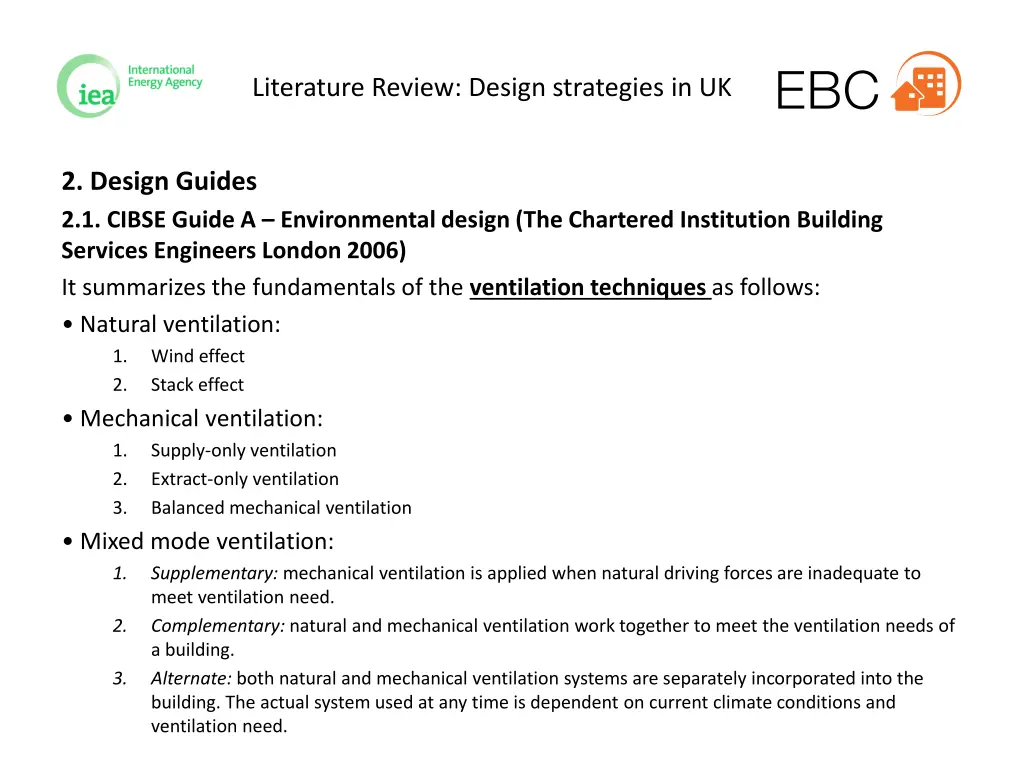 literature review design strategies in uk 6