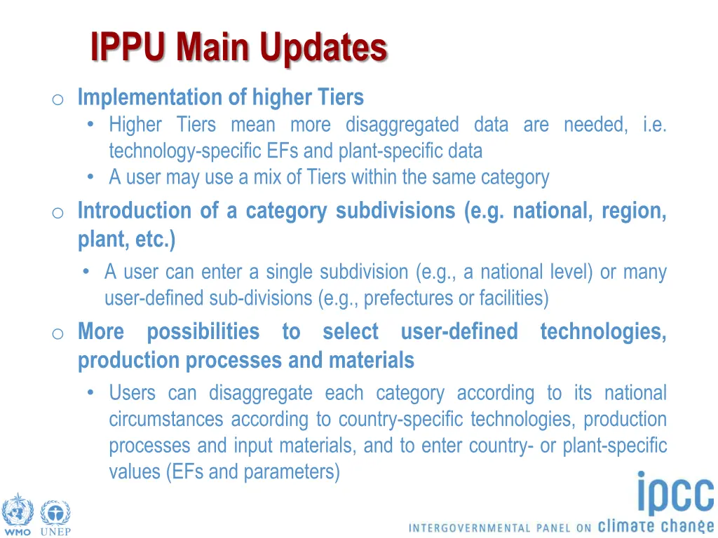 ippu main updates