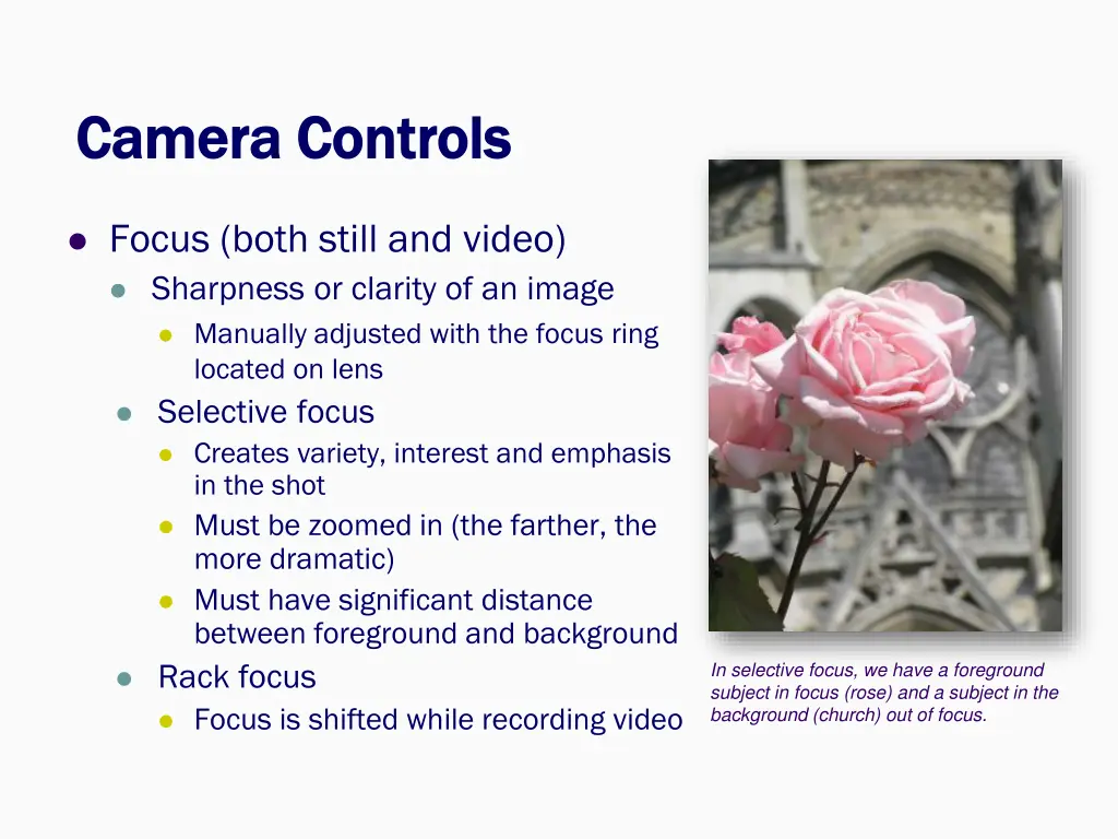 camera controls camera controls