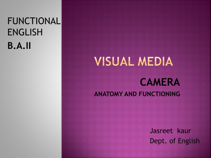 functional english b a ii