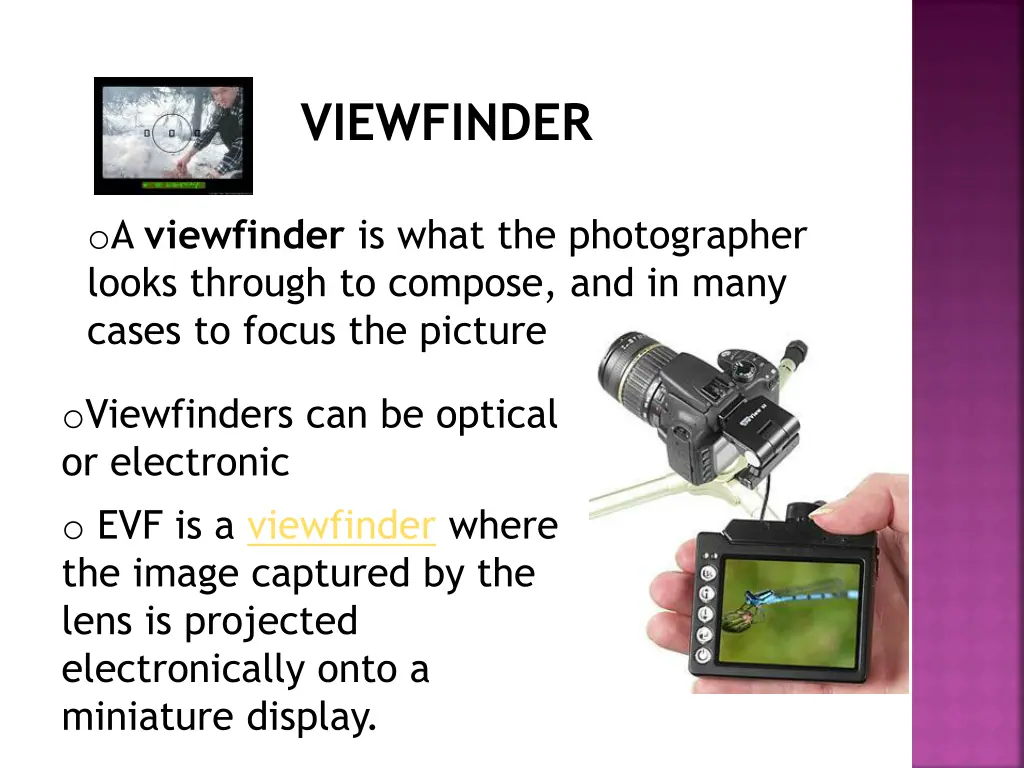 viewfinder