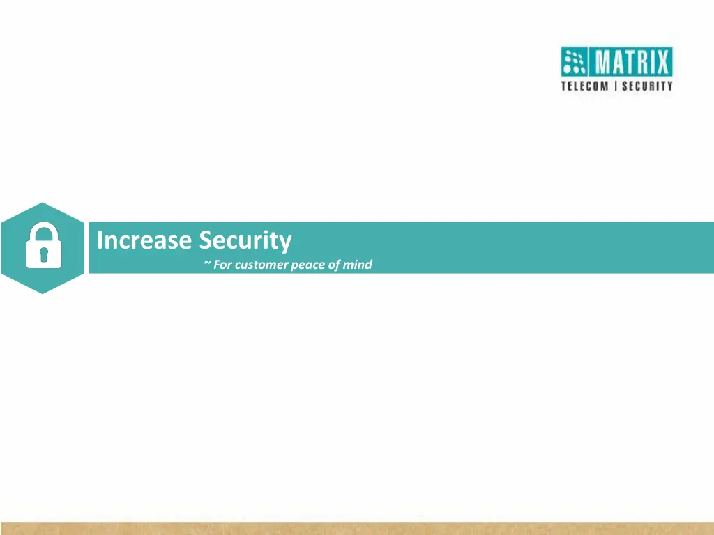 increase security