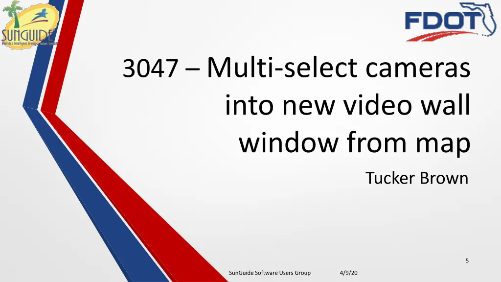 3047 multi select cameras into new video wall