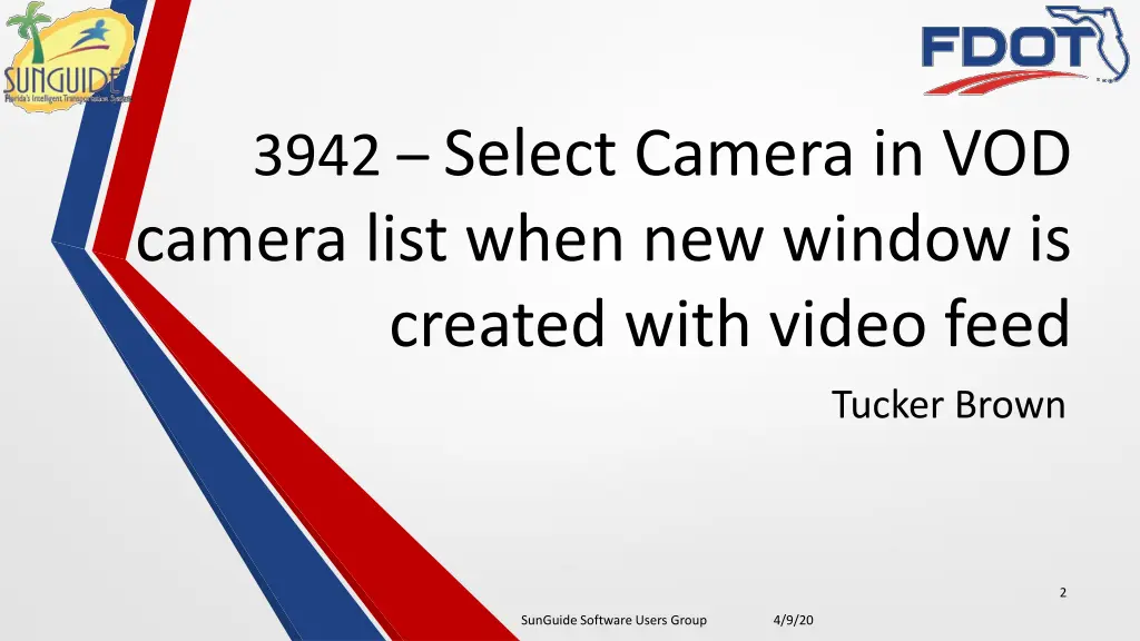 3942 select camera in vod camera list when