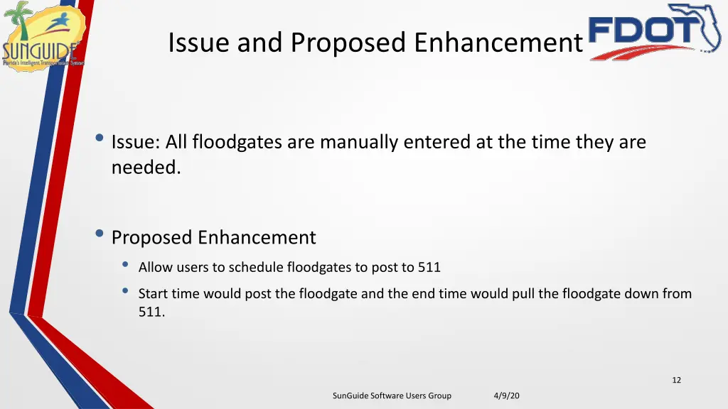 issue and proposed enhancement 3