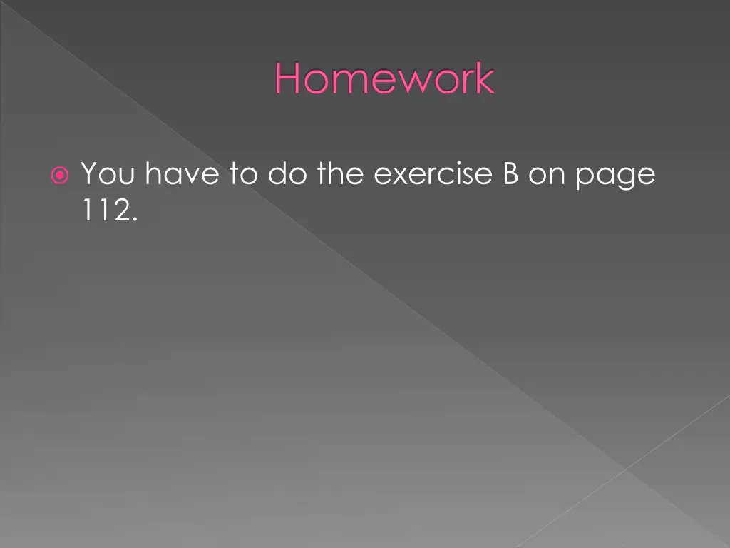 homework