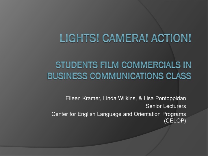 lights camera action lights camera action