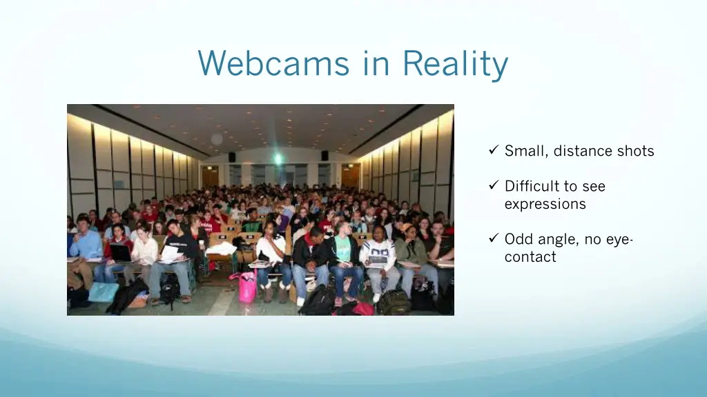 webcams in reality