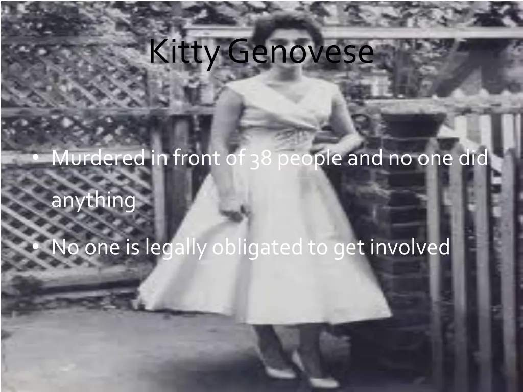 kitty genovese