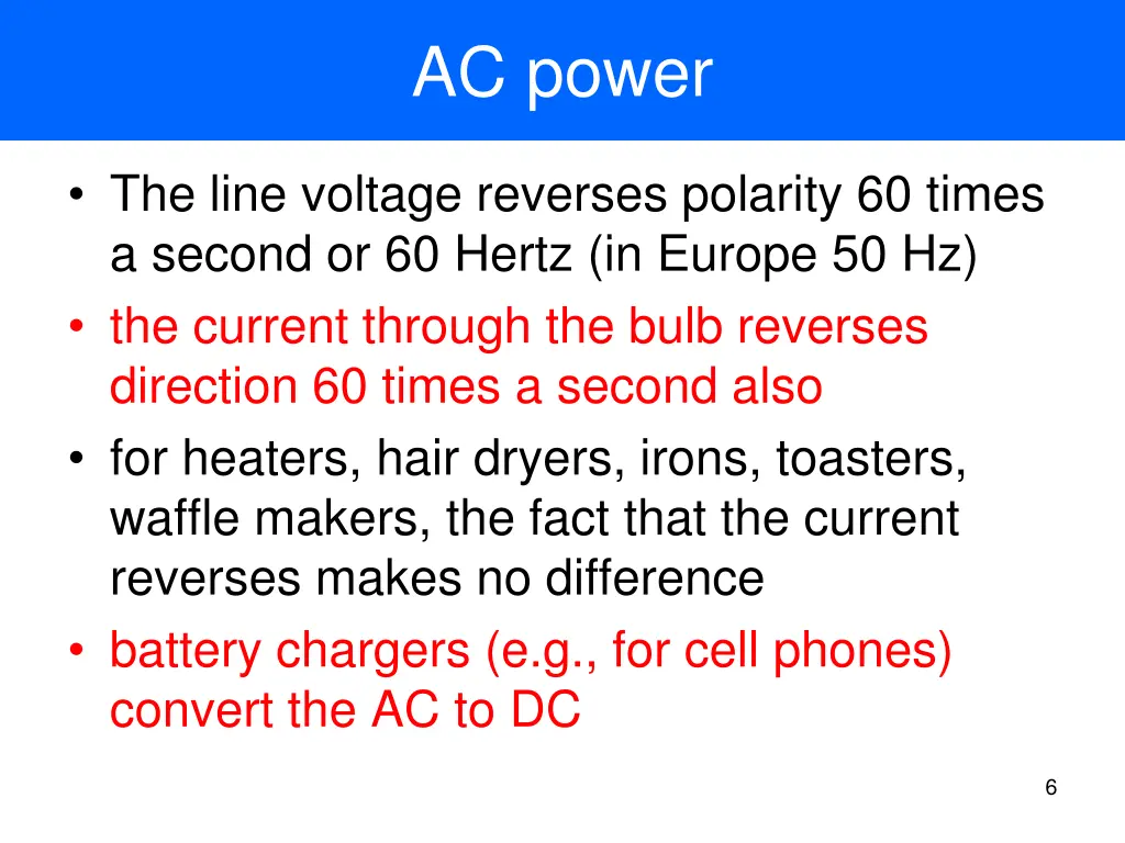 ac power