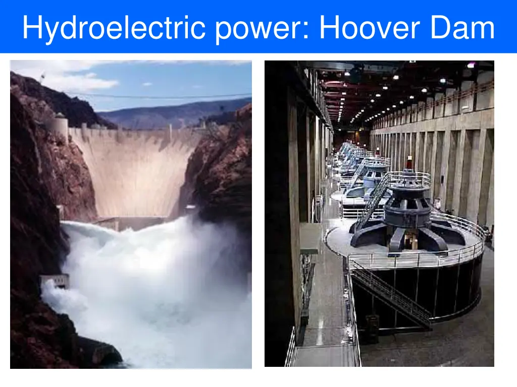 hydroelectric power hoover dam