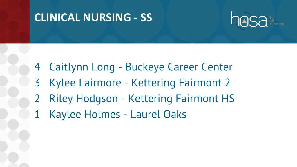 clinical nursing ss