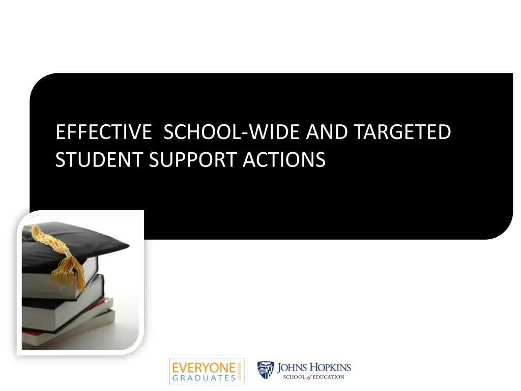 effective school wide and targeted student