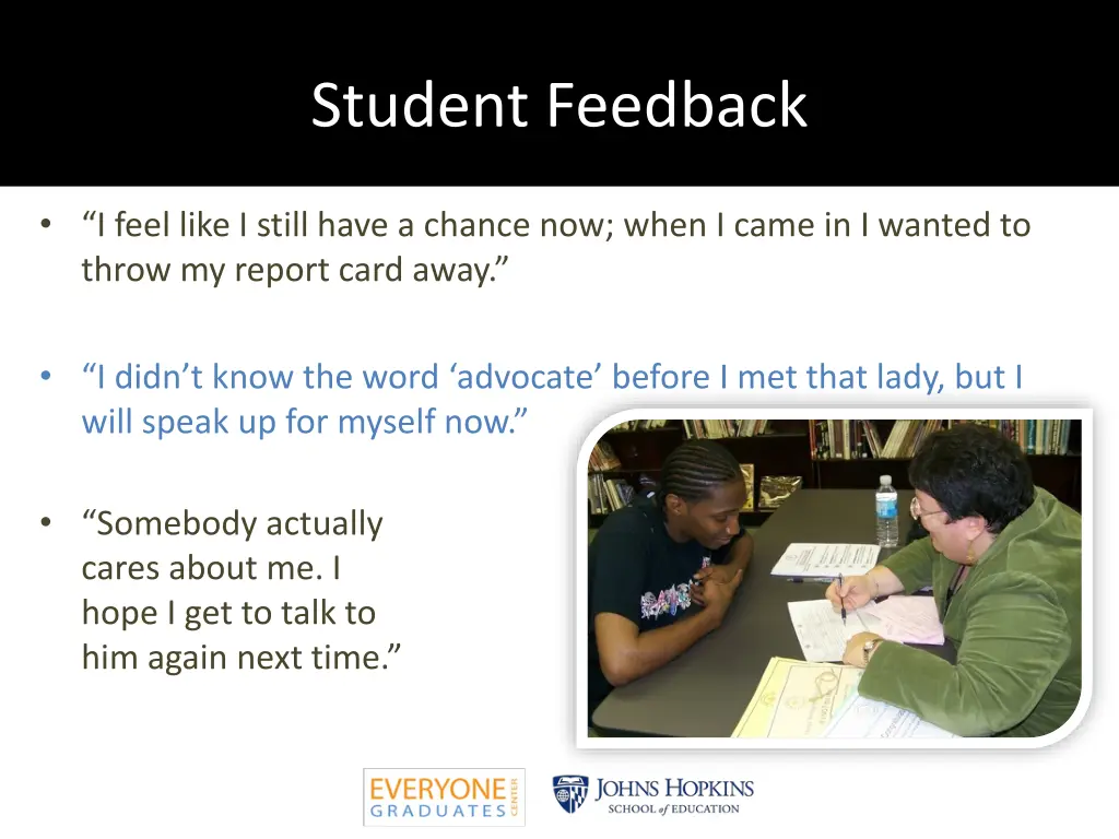 student feedback