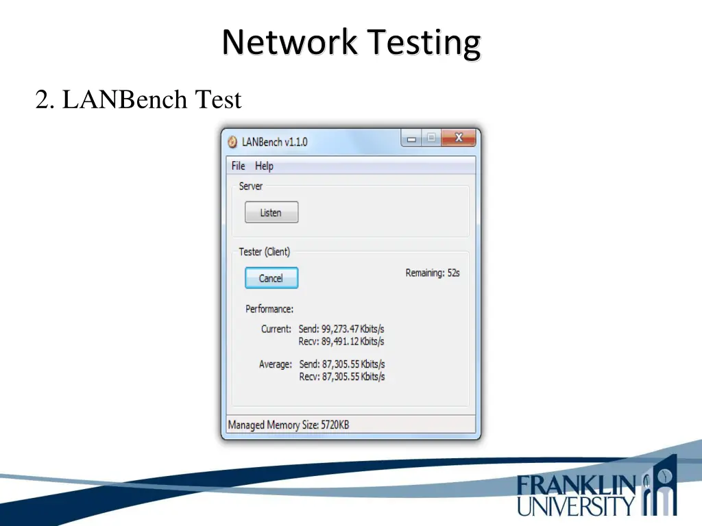 network testing 9