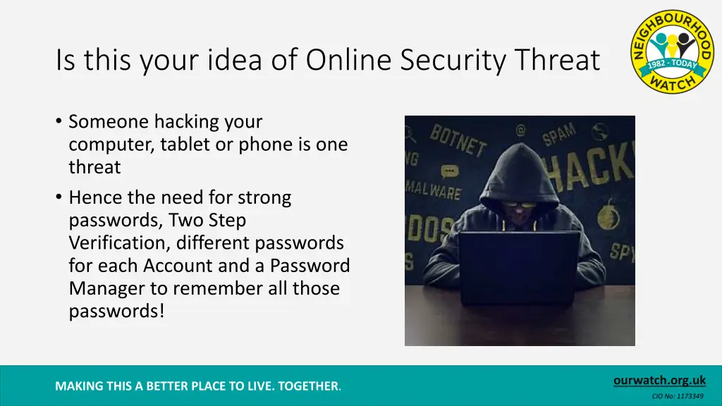 is this your idea of online security threat